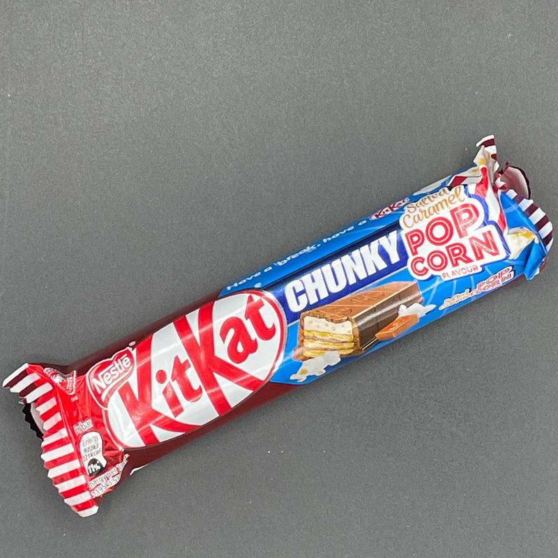 Nestle Kit Kat Chunky - Salted Caramel Popcorn Flavour 42g (EURO) SPECIAL RELEASE
