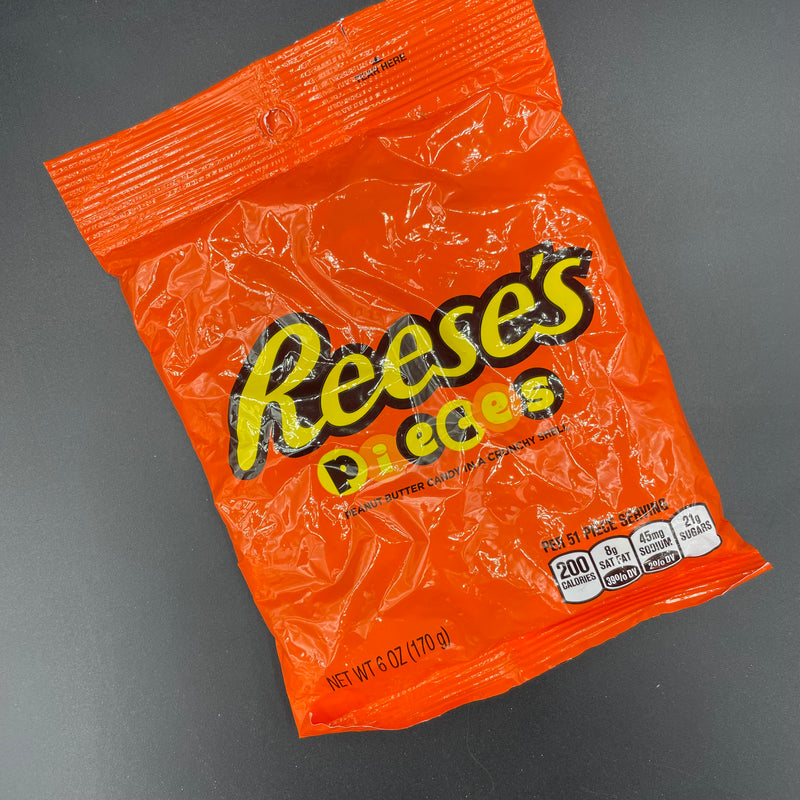 Reese’s Pieces - Peanut Butter Candy in a Crunchy Shell - Big Bag 170g (USA)
