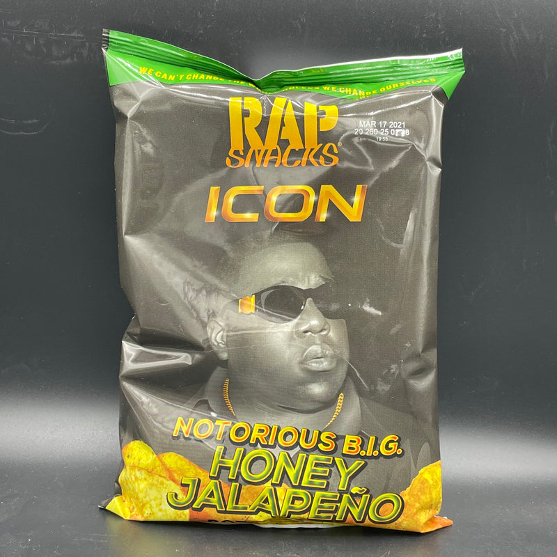 Rap Snacks ICON - Notorious B.I.G. Honey Jalapeño Potato Chips 71g (USA) SPECIAL