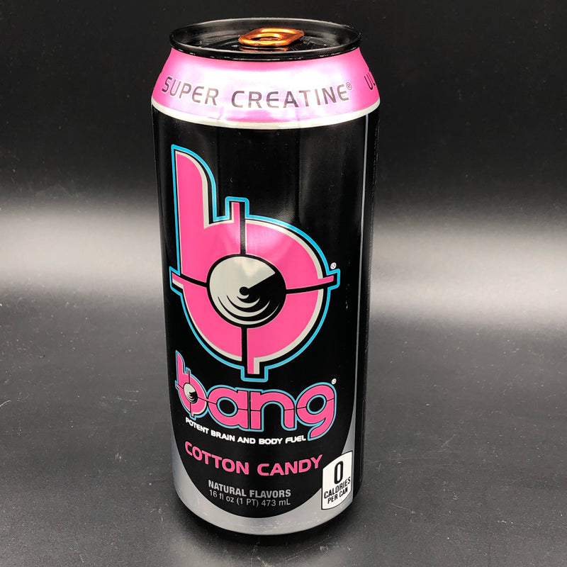 Bang Cotton Candy - Super Creatine - Zero Calorie Energy Drink 473ml (USA)