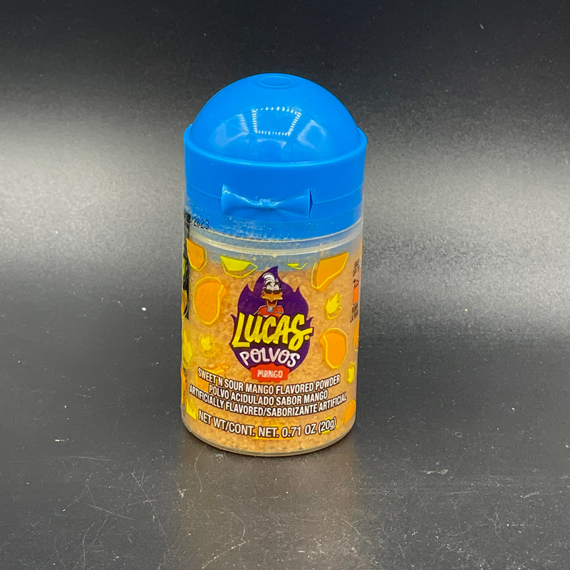 NEW Lucas Polvos Mango - Sweet N Sour Mango Flavoured Powder Candy 20g (MEXICO)