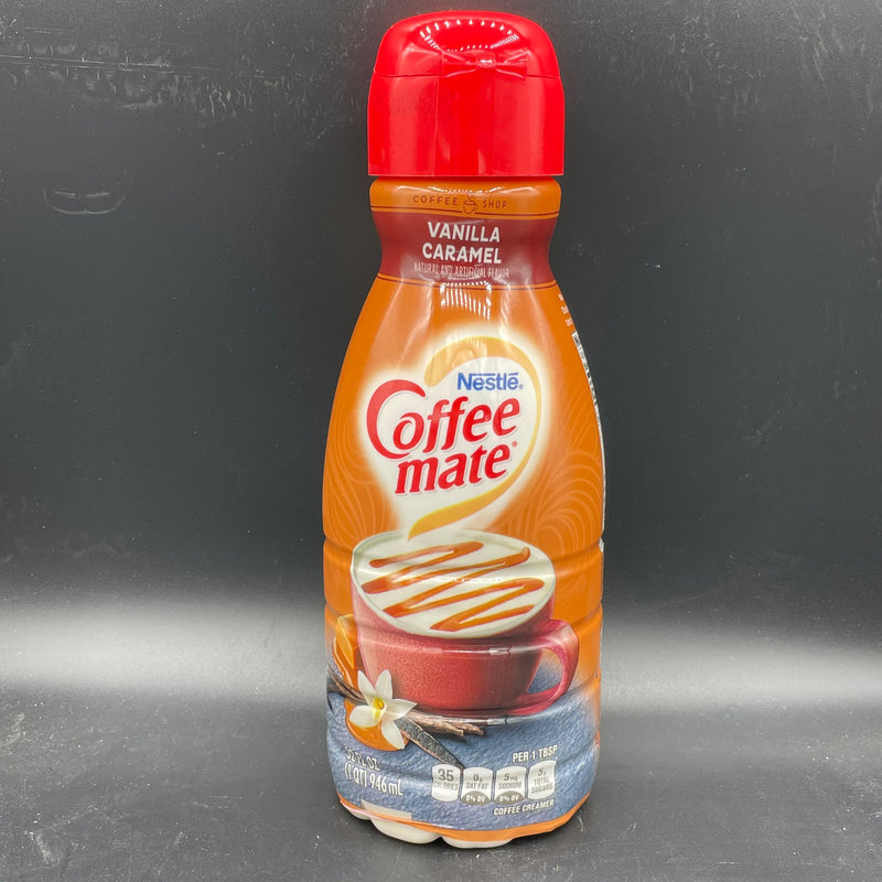 Nestle Coffee Mate Liquid Creamer - Vanilla Caramel Flavour 946ml (USA)