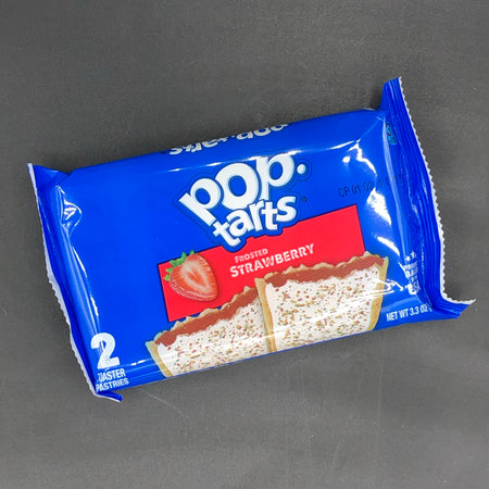 Pop Tarts - Frosted Strawberry Flavour - 2 Pack, 96g (USA) SHORT DATE