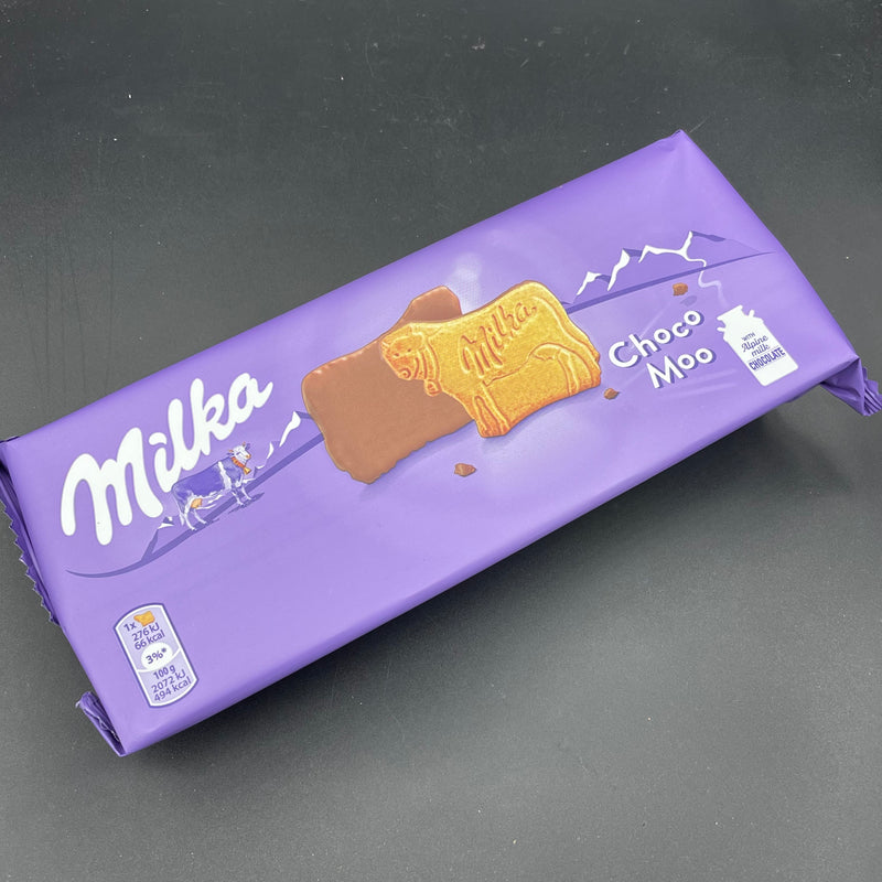 Milka Choco Moo - Biscuits Topped with Alpine Milk Chocolate 200g (EURO) NEW
