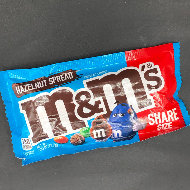 M&M’s Hazelnut Spread Share Size 71.7g (USA) NEW RECIPE