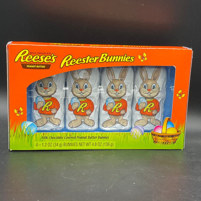 Reese’s Reester Bunnies - Milk Choc Covered Peanut Butter Filled Bunnies 136g (USA) EASTER SPECIAL