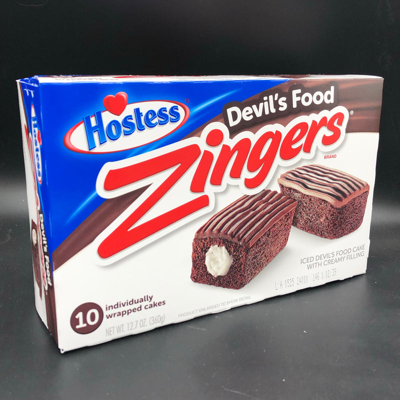 Hostess Devil’s Food Zingers 10pk 360g (USA)