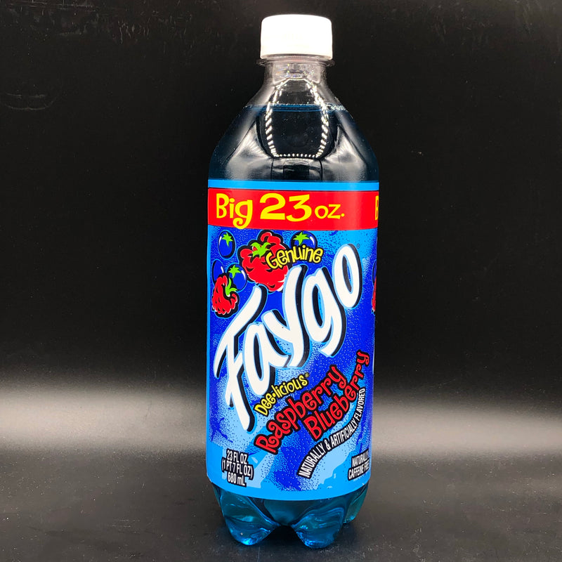 Faygo Raspberry Blueberry 680ml - Big 23 Oz. Bottle (USA)