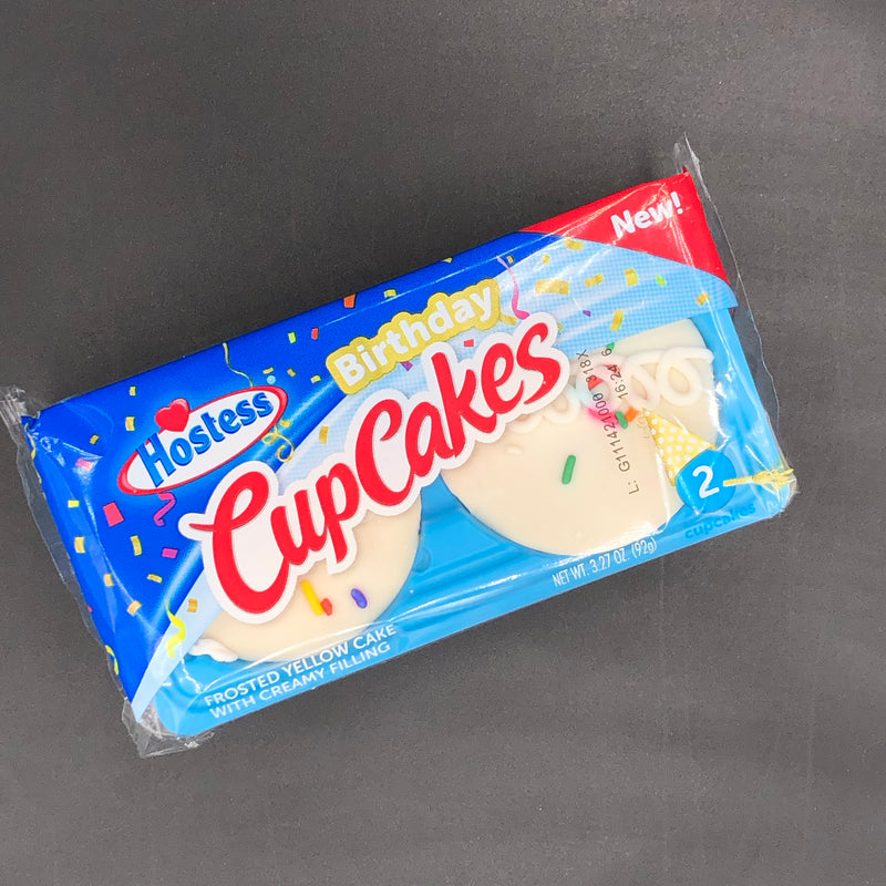 Hostess Birthday Cup Cakes 2 Pack 92g (USA)