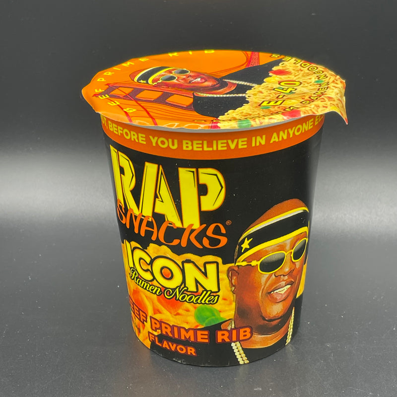 Rap Snacks Icon Ramen Noodles - E-40 Beef Prime Rib Flavour 64g (USA)