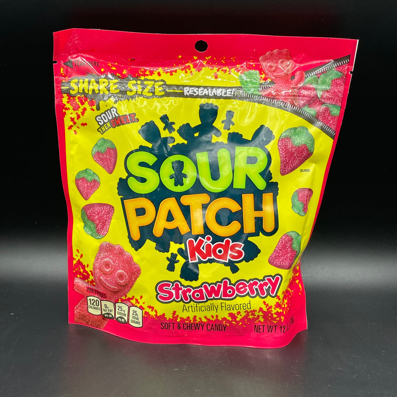 NEW Sour Patch Kids - Strawberry, Share Size 340g (USA) BIG BAG!