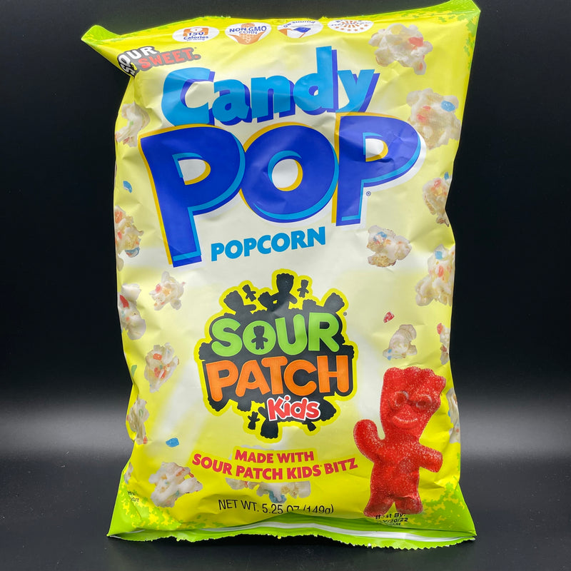 Candy Pop Popcorn - Sour Patch Kids Flavour! Made with Sour Patch Kids Bitz 149g (USA) NEW