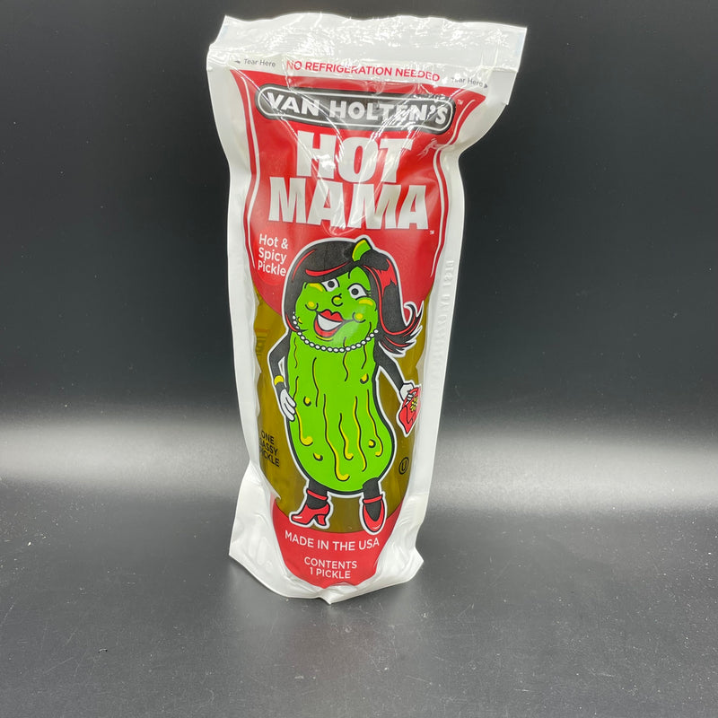 Van Holten’s Pickle In A Pouch - HOT MAMA - Hot & Spicy Pickle Flavour - 1 Giant Pickle! (USA) LIMITED STOCK