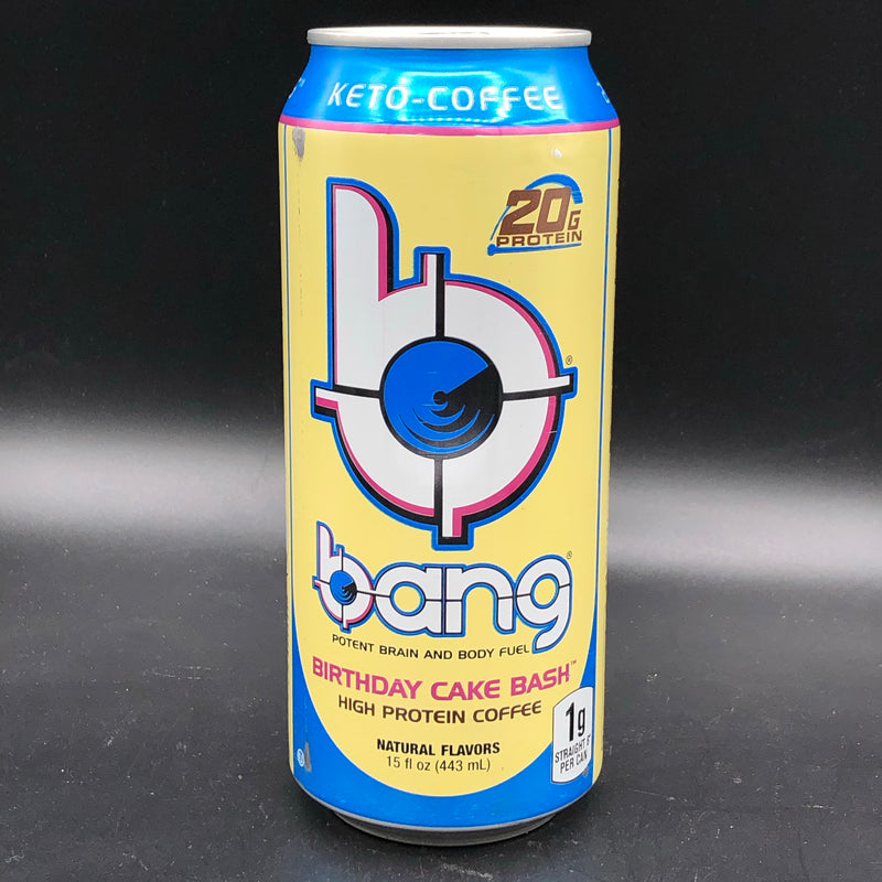 Bang Birthday Cake Bash - Keto Coffee - 20g Protein - Energy Drink 443ml (USA)