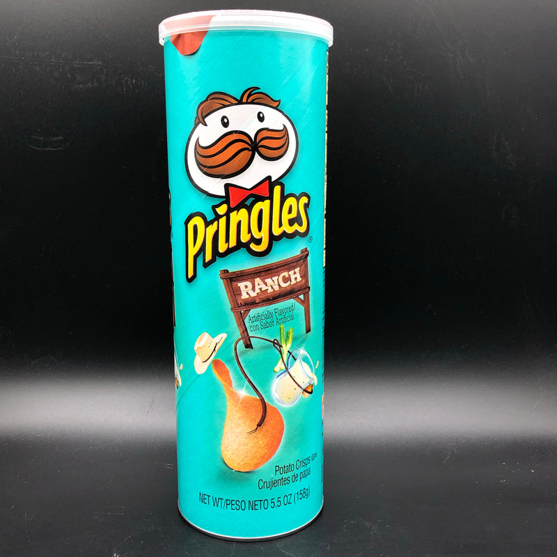 Pringles Ranch Flavour Potato Crisps 158g (USA)