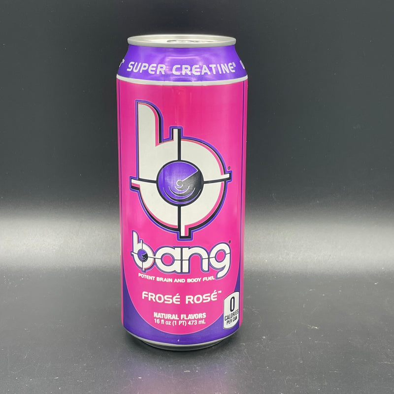 NEW Bang Frosè Rosè - Super Creatine - Zero Calorie Energy Drink 473ml (USA)