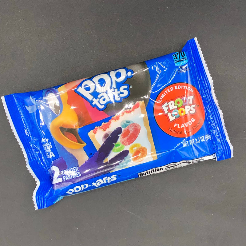 Pop Tarts Limited Edition Froot Loops Flavour 2pk 96g (USA) LIMITED EDITION