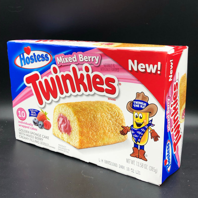 Hostess Twinkies Mixed Berry 10 pack 385g (USA) NEW