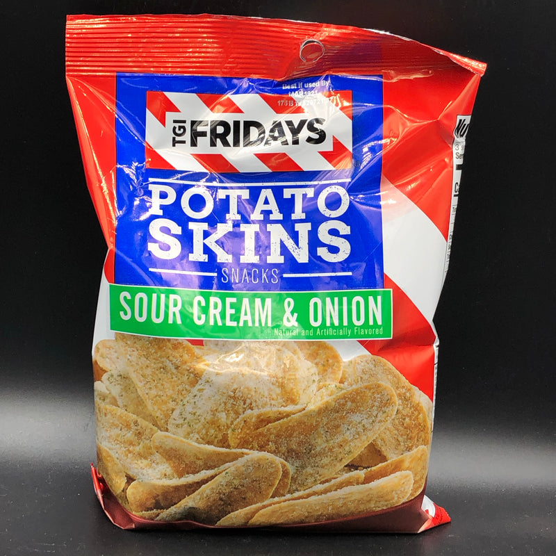 TGI Friday’s Potato Skins Snacks - Sour Cream & Onion Flavour 85g (USA)
