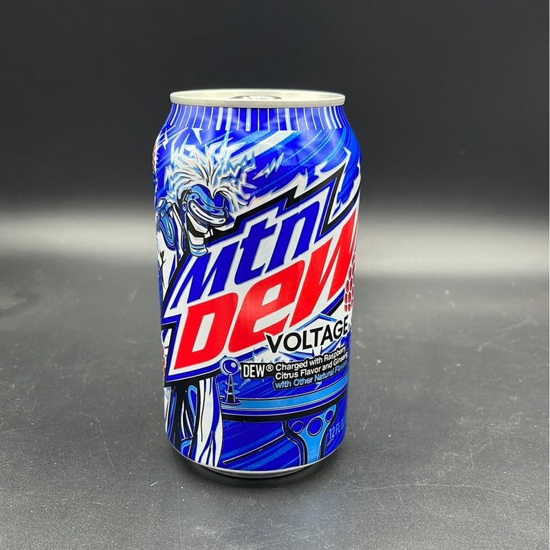 Mtn (Mountain) Dew Voltage - with Raspberry Citrus flavor and Ginseng! 355ml (USA)