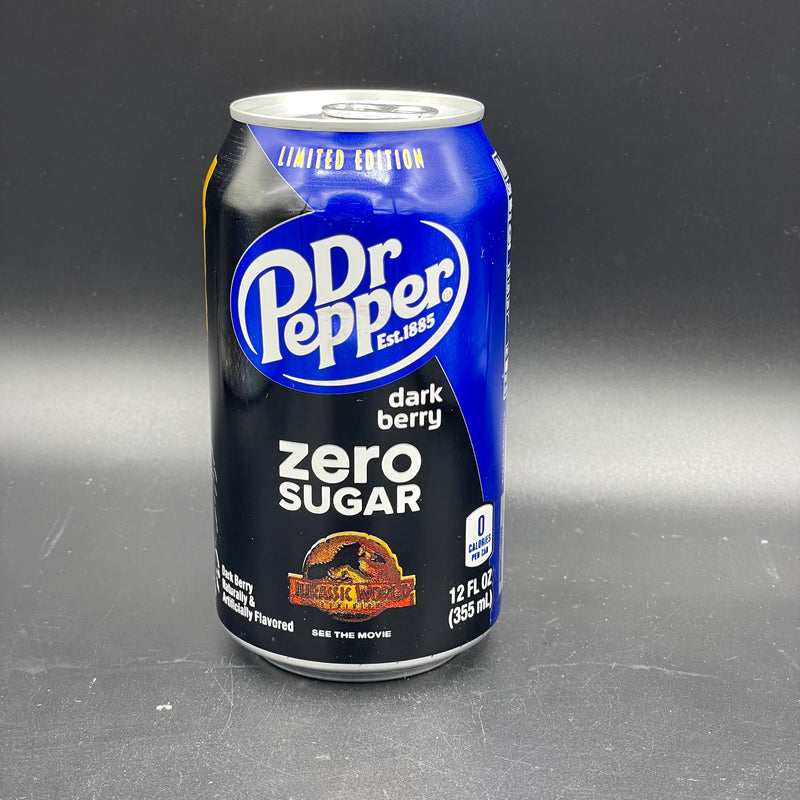 LIMITED EDITION Dr Pepper Dark Berry ZERO SUGAR 355ml (USA) LIMITED ED