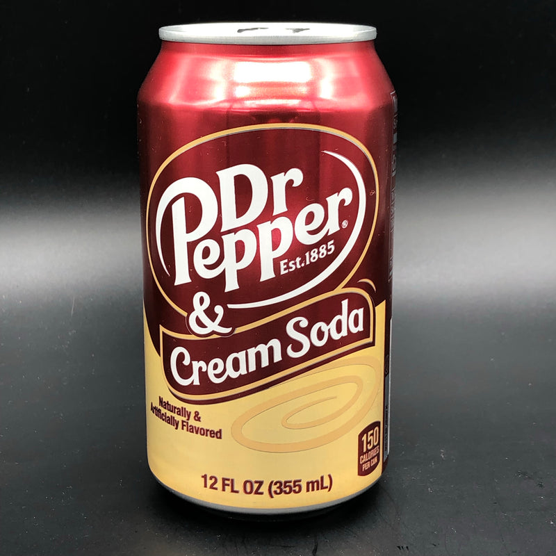 Dr. Pepper & Cream Soda 355ml (USA) NEW NEW!