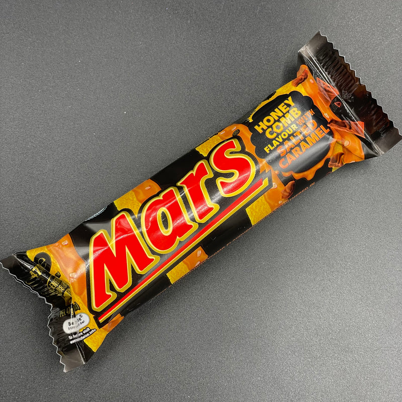 NEW Mars Honeycomb Flavour with Salted Caramel 47g (AUS) LIMITED EDITION