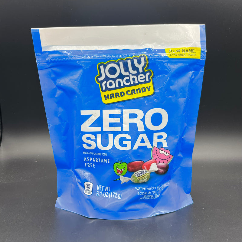 Jolly Rancher Hard Candy - ZERO SUGAR Original Flavours (Aspartame Free) 172g Bag (USA)