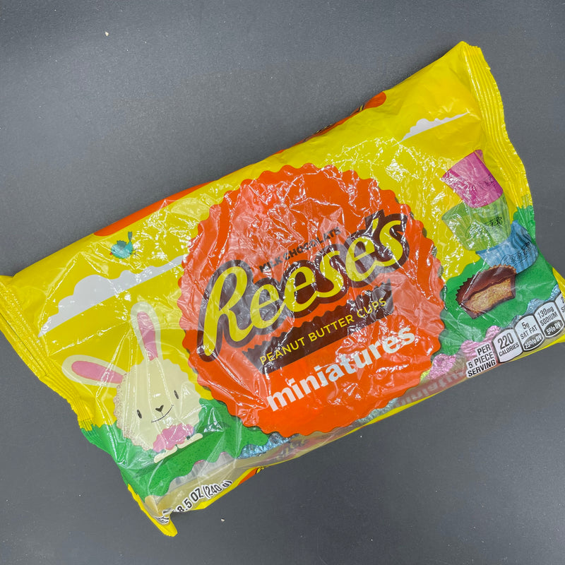 Reese’s Peanut Butter Cup Miniatures 240g BIG Bag (USA) EASTER SPECIAL