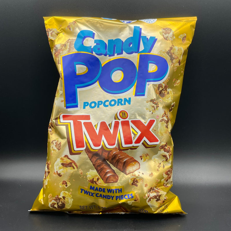 Candy Pop Popcorn - Twix Flavour! Made with Twix Candy Pieces 149g (USA) NEW