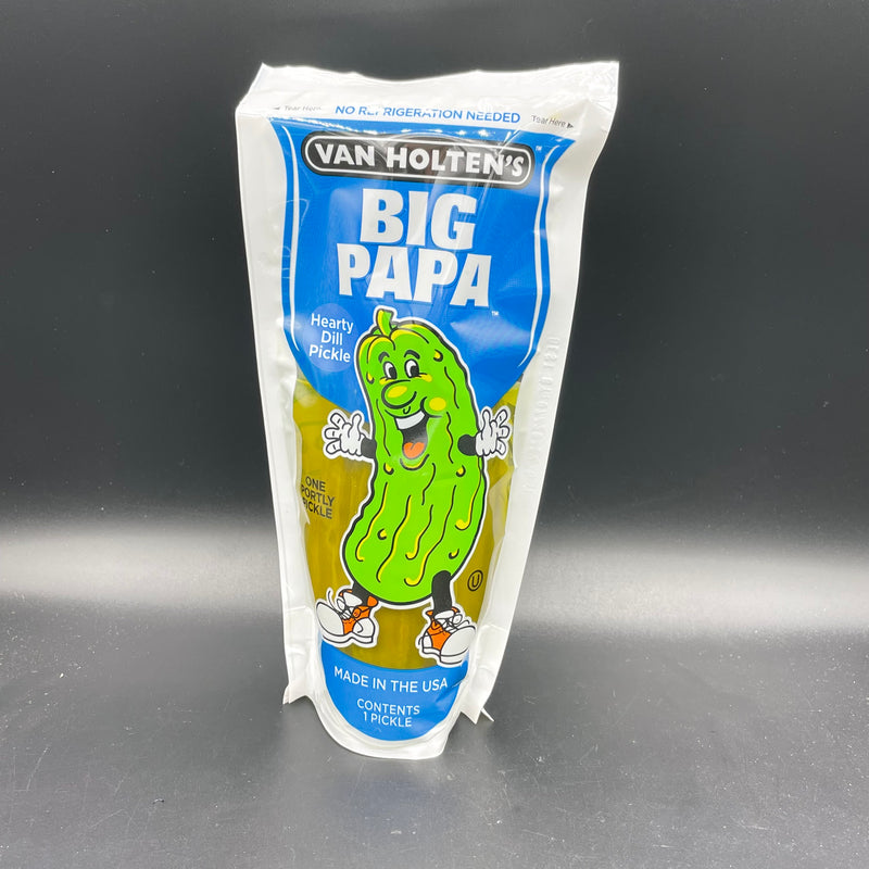 Van Holten’s Pickle In A Pouch - BIG PAPA - Hearty Dill Pickle Flavour - 1 Giant Pickle! (USA) LIMITED STOCK