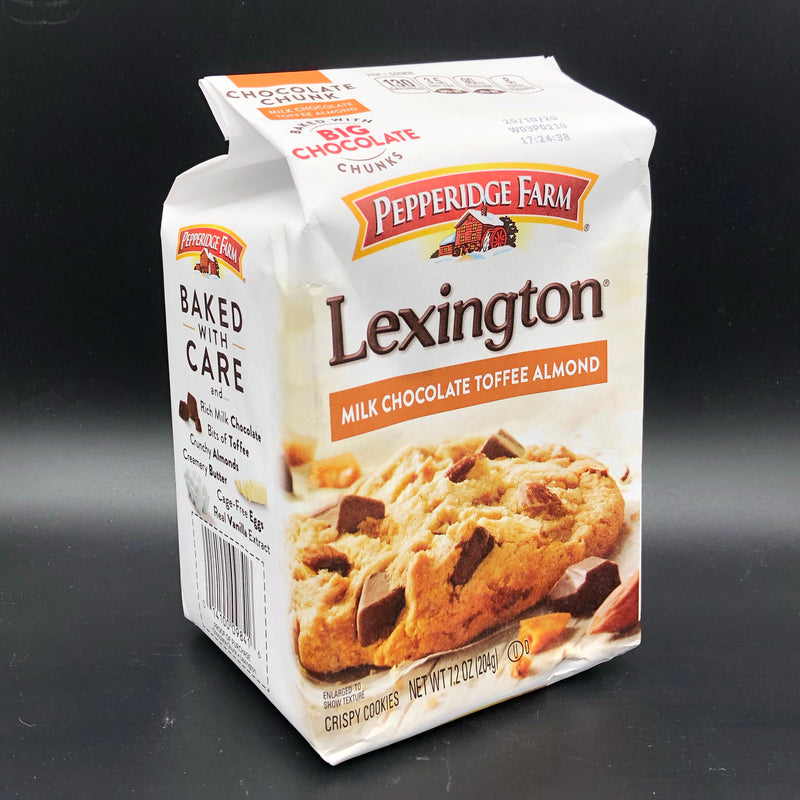 Pepperidge Farm Lexington Milk Chocolate Toffee Almond Crispy Cookies 204g (USA)