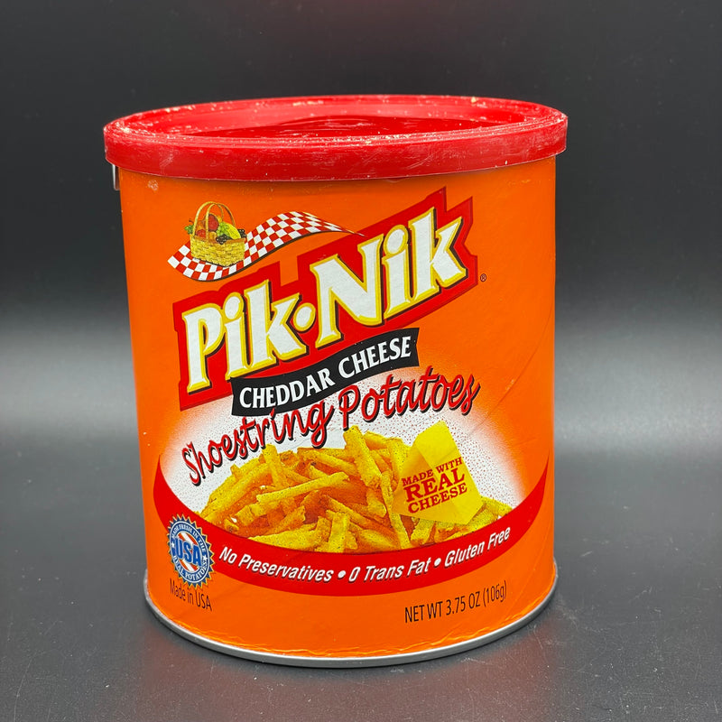 Pik Nik - Cheddar Cheese, Shoestring Potatoes 106g (USA) NEW