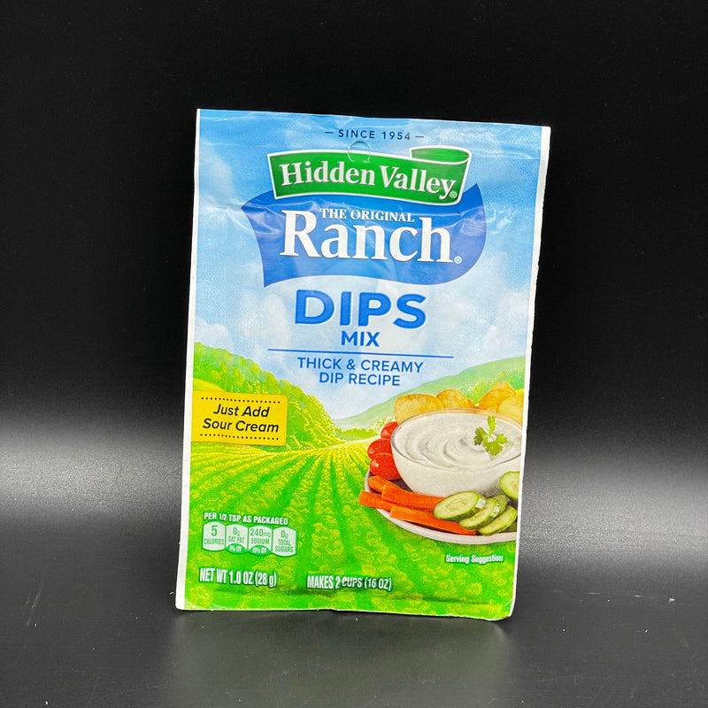 Hidden Valley - The Original Ranch Dips Mix! Sachet 28g (USA) ORIGINAL FAVOURITE