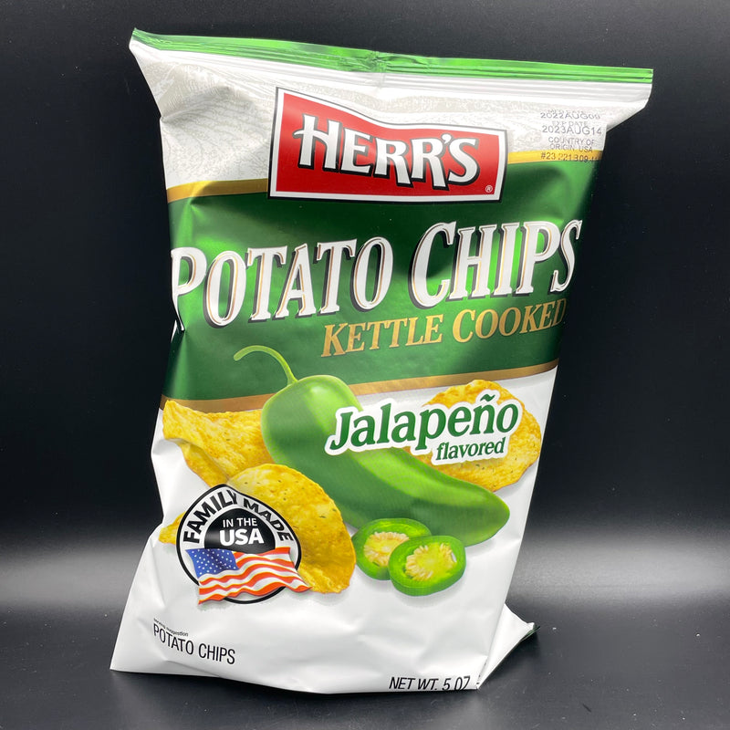 Herr's Kettle Cooked Jalapeño Flavored Potato Chips 170g (USA)