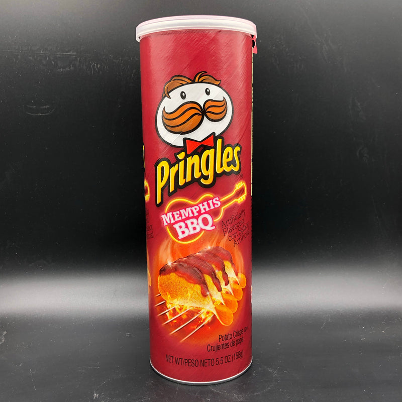 Pringles Memphis BBQ Flavour Potato Crisps 158g (USA)