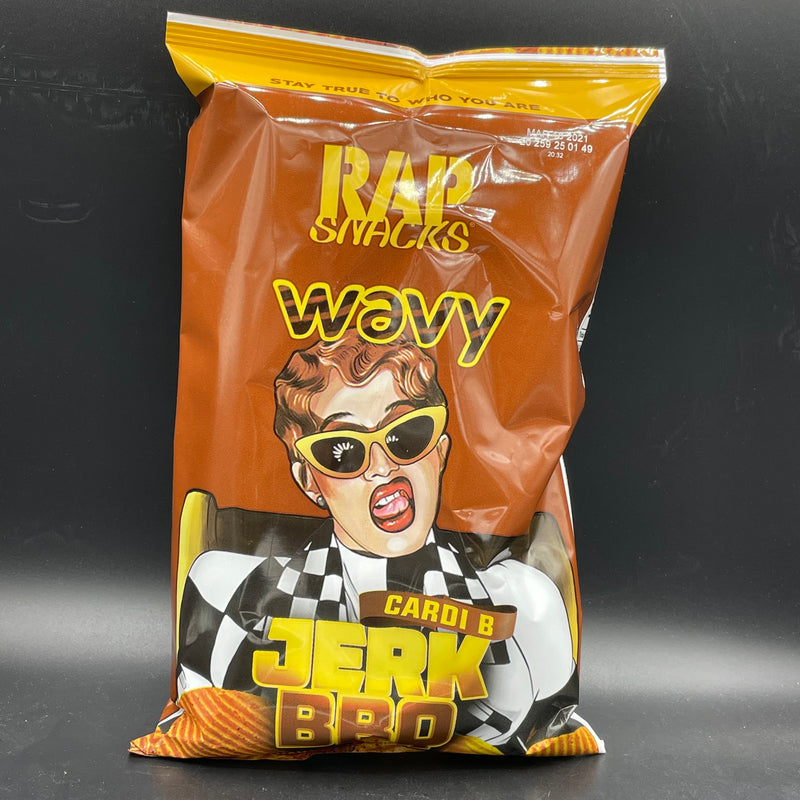 Rap Snacks - Cardi B Jerk BBQ Wavy Potato Chips 78g (USA) SPECIAL