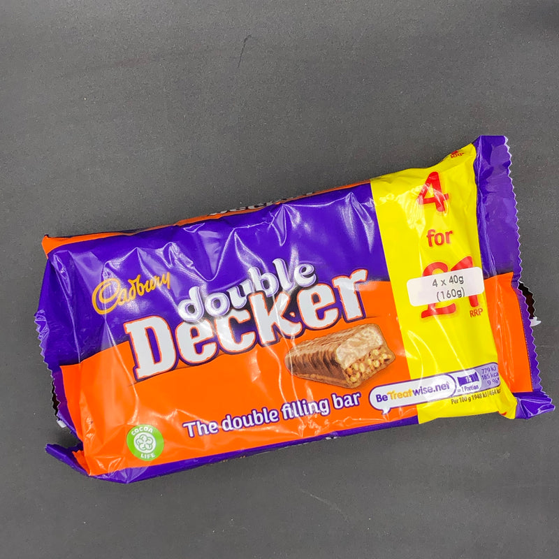 Cadbury Double Decker Bar 40g 4-Pack (UK)