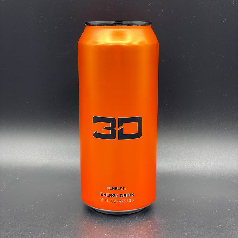 NEW 3D Energy Drink - Sunburst Flavour 473ml (USA) NEW