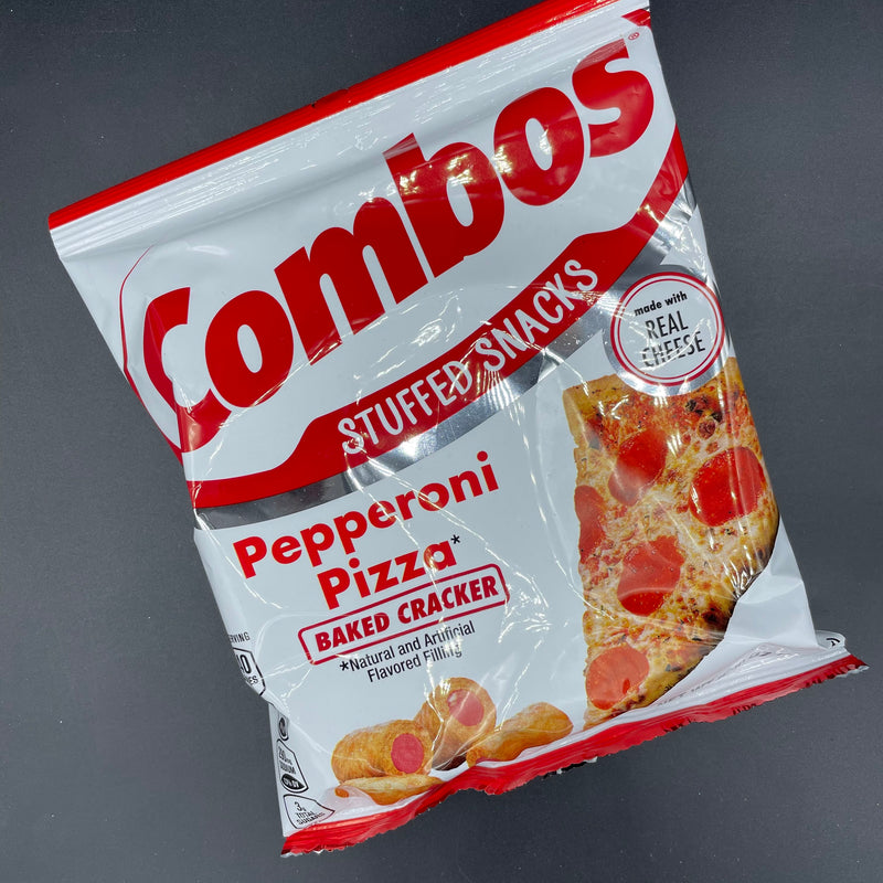 NEW Combos Stuffed Snacks - Pepperoni Pizza, Baked Cracker 178g (USA) NEW SIZE