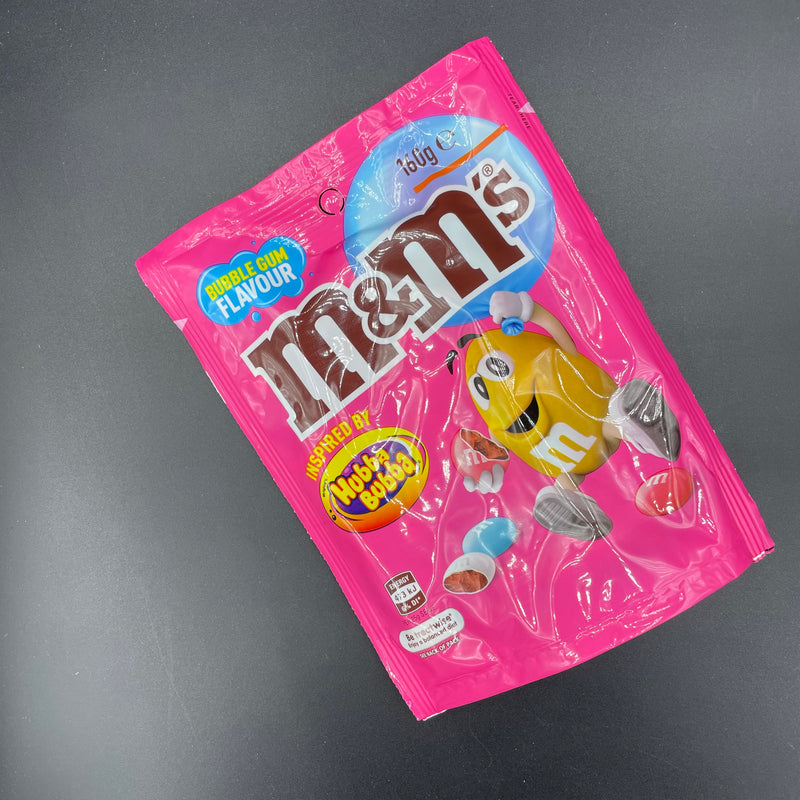 NEW M&M’s Bubble Gum Flavour - inspired by Hubba Bubba 160g (AUS) NEW