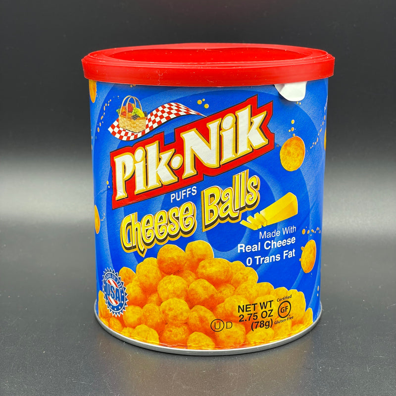 Pik Nik - Cheese Balls Puffs 78g (USA) NEW