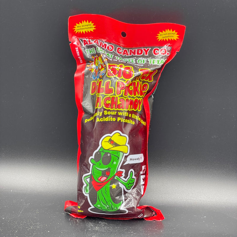 Alamos Candy Big Tex Dill Pickle in Chamoy - 1 Big Pickle! (USA) LIMITED STOCK