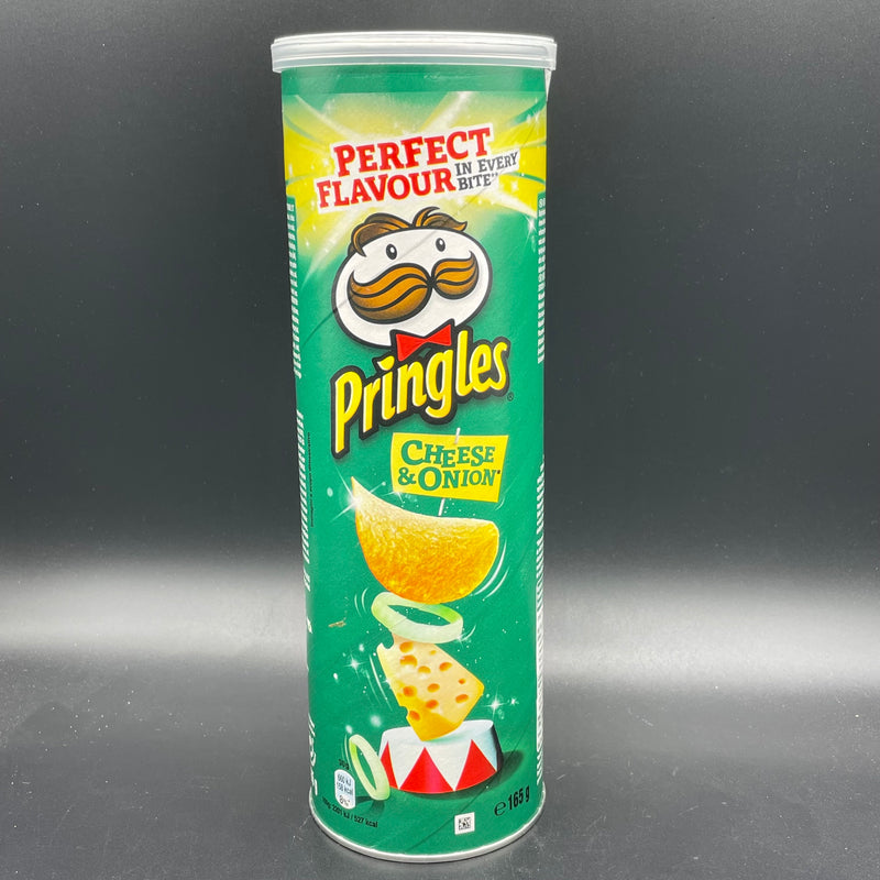 Pringles Cheese & Onion Flavour Potato Crisps 165g (UK)