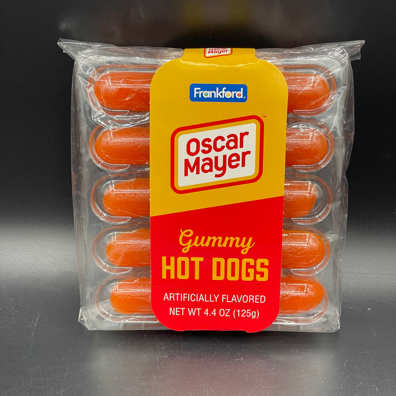 NEW Frankford Oscar Mayer - Gummy Hot Dogs! 125g (USA) NEW