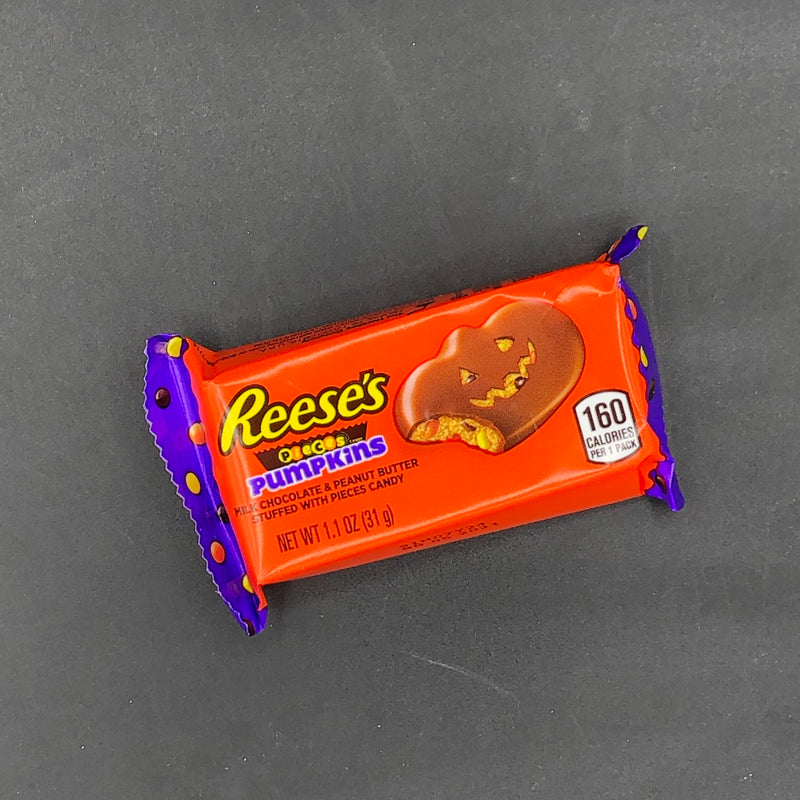 Reese’s Pieces Pumpkins 31g - stuffed with Reese’s Pieces! (USA) HALLOWEEN SPECIAL