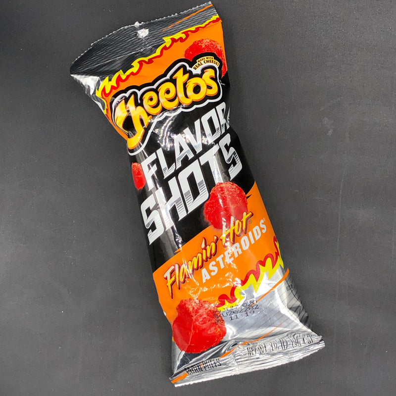 Cheetos Flavor Shots - Flamin’ Hot Asteroids 35g (USA) SHORT DATE