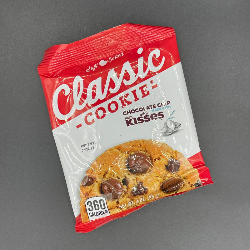 Soft Baked Classic Cookie - Chocolate Chip Flavour, made with Hershey’s Mini Kisses 85g (USA) NEW