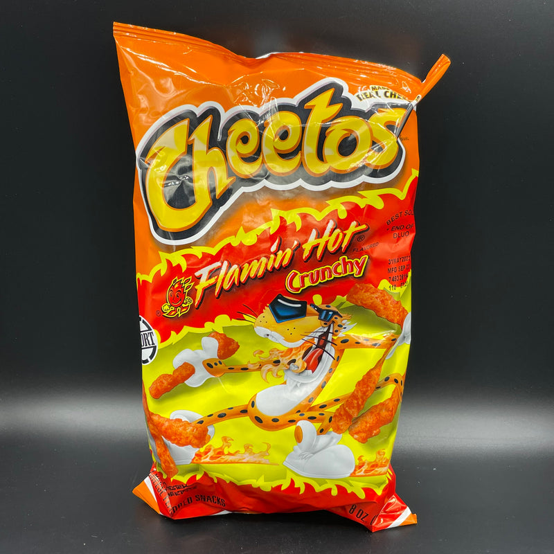 Cheetos Flamin Hot Crunchy Flavour 226g Bag (USA)