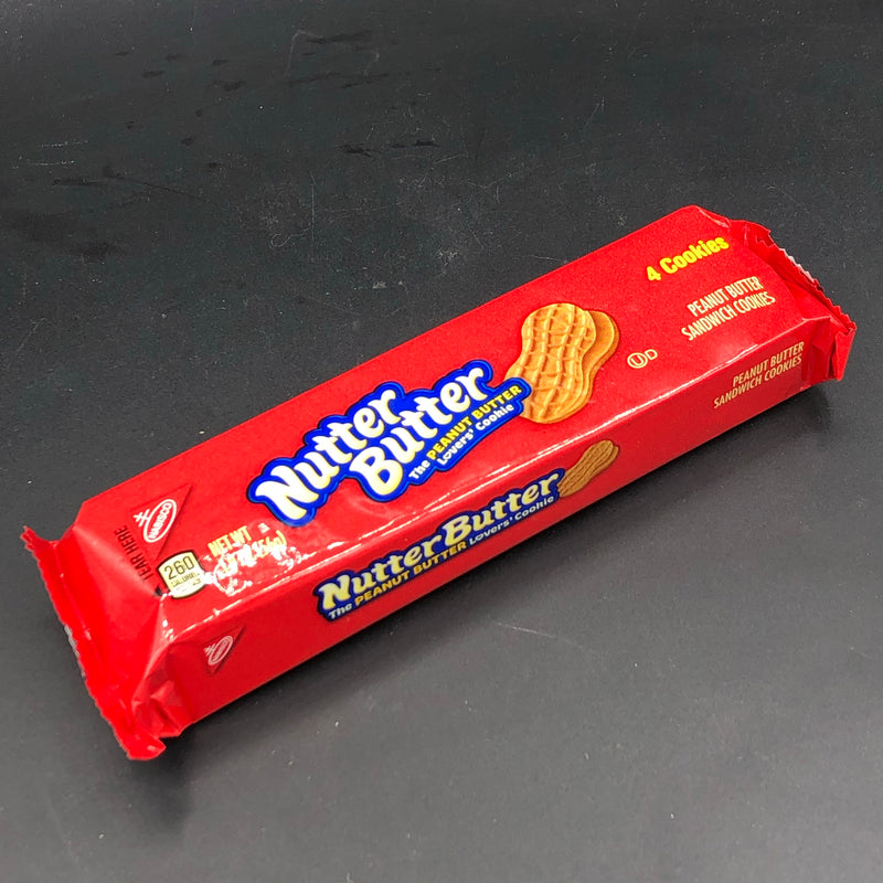 Nutter Butter - Peanut Butter Sandwich Cookies 4-Pack 56g (USA) FRESH STOCK